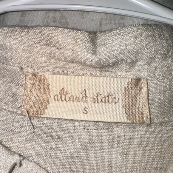 Linen Jumpsuit Romper - Picture 3 of 3